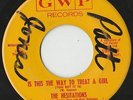 RARE ORIGINAL NORTHERN SOUL XOVER 45 - THE HESITATIONS -IS THIS THE WAY TO TREAT