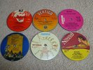VINYL RETRO RECORD COASTERS 7