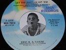 RAP 45 Eric B & Rakim - Let The Rhythm Hit Em / Inst. MCA Records  7