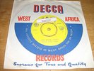 RARE AFRO BEAT/HIGHLIFE - BLACK BEATS BAND - DZEE ASHWE - DECCA - COMPANY SLEEVE