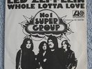 Led Zeppelin  - Whole Lotta Love/Livin'.. -  Belgian 45 rpm Picture Sleeve PS 7