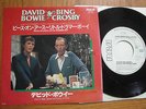 DAVID BOWIE/BING CROSBY- PEACE ON EARTH - PROMO JAPAN 7