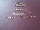 VERDI RIGOLETTO COMPLETE OPERA IN THREE ACTS HMV C1483-1497