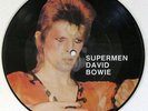 David Bowie Supermen/Space Oddity 7' Picture Disc (Mispressing) Very Rare