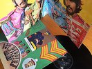 BEATLES Sgt Pepper Gatefold Vinyl LP on Parlophone Stereo PCS 7027