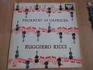 Ruggiero Ricci plays Paganini 24 Caprices on Decca Grooved WB SXL 2194