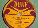 LITTLE JUNIOR PARKER I WANNA RAMBLE DUKE 78 TUFF BLUES
