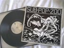 NIRVANA SOUNDGARDEN TAD - Sub Pop 200 LP VINYL  Autographed Signed KURT KRIST