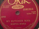 MEMPHIS MINNIE OKEH 8948 BLUES 78 RPM RECORD E- MINNIE SOLO GUITAR **RARE**