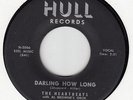 HEARTBEATS- /DARLING HOW LONG;HURRY HOME BABY/ ORIG HULL 45 713 DOO WOP HEAR IT