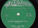 TEDDY and THE BEARS 'Cause You're My Girl / Angel Smile 45