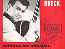 Freddy Breck  Die 1.Single  mit Autogramm Vergiss sie und geh  Telema Records
