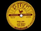 78 RPM Little Junior Parker Blue Flames SUN 187 Feelin' Good  *