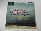 Columbia SAX 2441 1st Press LP Mahler Symphony No 4 Klemperer NEAR MINT