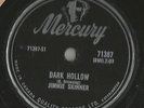 78 Rpm Record Rockabilly Jimmie Skinner Dark Hollow / Walkin' My Blues Away