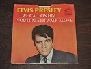 Elvis Presley 45 Record 47-9600 We Call on Him / You'll Never Walk Alone N MINT