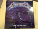 Metallica Ride The Lightning original vinyl MRI 769 Megaforce Records
