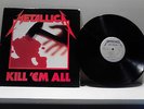 METALLICA KILL 'EM ALL LP 1983 MEGAFORCE MRI 069 1ST PRESS-RARE