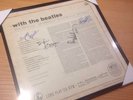The Beatles 'with the Beatles' LP PMC 1206 all 4 Signed Autographs MONO 33RMP