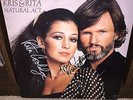 SIGNED Kris Kristofferson Rita Coolidge Natural Act Vinyl 2 AUTOGRAPHS 1978 ORIG