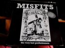 THE MISFITS-RARE VINYL RECORD LP-THE VERY LAST PERFORMANCE-DANZIG-HARD TO FIND