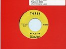 VILLAGE VOICES -- RED LIPS -- EARLY FOUR SEASONS 45 -- '60 -- YELLOW LABEL