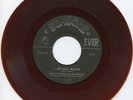BILLY DIXON & THE TOPICS -- I AM ALL ALONE -- EARLY FOUR SEASONS -- RED VINYL 45