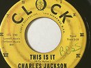 RARE SOUL R&B 45/ CHARLES JACKSON (CHUCK) 