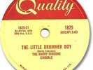 The HARRY SIMEONE CHORALE Christmas 78 RPM Record. The Little Drummer Boy