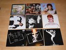 9 LP DAVID BOWIE: LODGER HEROES ALADDIN SANE ZIGGY STARDUST DIAMOND DOGS PIN UPS