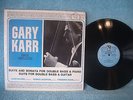 Gary Karr Bass Virtuoso, AUTOGRAPHED, Golden Crest RE 7031, Bernie Leighton