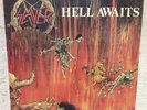 SLAYER HELL AWAITS 1985 Vinyl LP COMBAT Metal Blade MX 8020 + Lyrics Mail Order