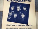 EUROPE-OUT OF THIS WORLD WORLD PREMIERE WEEKEND SUPER RARE USA DEMO COPY 2LP 88