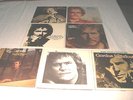 7 Classic GORDON LIGHTFOOT Folk Record Albums Sundown, Wreck Edmund Fitzgerald,