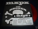 MxPx The Broken Bones EP Red Vinyl 7