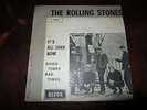 THE ROLLING STONES IT'S ALL OVER NOW F 12104 Italy 45  Grey Band