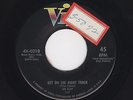 '56 TwinSpin Rockabilly JOE CLAY Get On the Right Track/Cracker Jack VIK M- HEAR