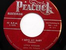 LITTLE RICHARD 45 I love my baby / Maybe i'm right PEACOCK R&B bb3057