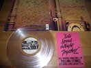 Rolling Stones Beggars Banquet Clear Vinyl LP&Promo Sticker.