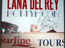 Lana Del Rey SIGNED Honeymoon LP MINT Condition Unplayed NEW 2 Record RED VINYL