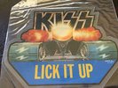 KISS ^^^- LICK IT UP - RARE SHAPE PICTURE DISC - Original U.K 1983 - exc