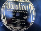 Vocalion 1720  Bumble Bee Slim QUEEN BEE BLUES/B&O BLUES 78 rpm 1932 E--/VG+