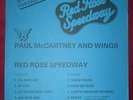 Paul McCartney Wings Red Rose Speedway Promo Pre-Order Store Flyer
