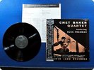 THE CHET BAKER QUARTET THE CHET BAKER QUARTET PJLP6 OBI LP Cr5100