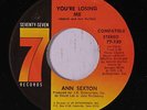 ANN SEXTON: You're Losing Me 45 Funk