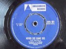 ROYALS  Never See Come See/CANNONBALL BRYAN TRIO Amalgamated AMG 831 6 68 UK VG