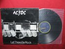 AC/DC Let There Be Rock Albert Blue Roo Label Vinyl LP Album Rare Bon Scott