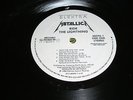 Metallica -Ride The Lightning-Elektra 1984 White Label Promo