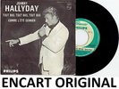 JOHNNY HALLYDAY TOUT BAS, TOUT BAS... 45 TOURS JUKE BOX ENCART PHILIPS ORIGINAL