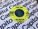 THE BEATLES RARE ORIG 1967 PROMO Capitol 45  PENNY LANE / Strawberry Fields